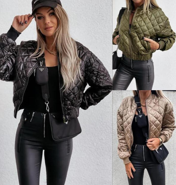 Fly High Quilted Zip Jacket