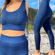 'In The Everglades' Snakeprint Fitness Set +Colors
