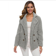 Cozy Fall Button Teddy Jacket +COLORS