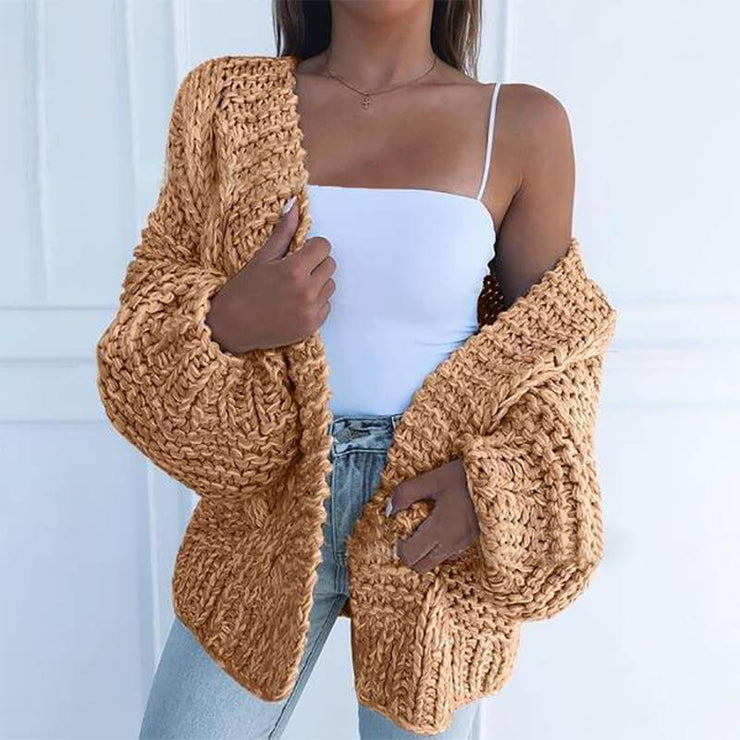 Warm Me Up Chunky Knit Cardigan Sweater +COLORS