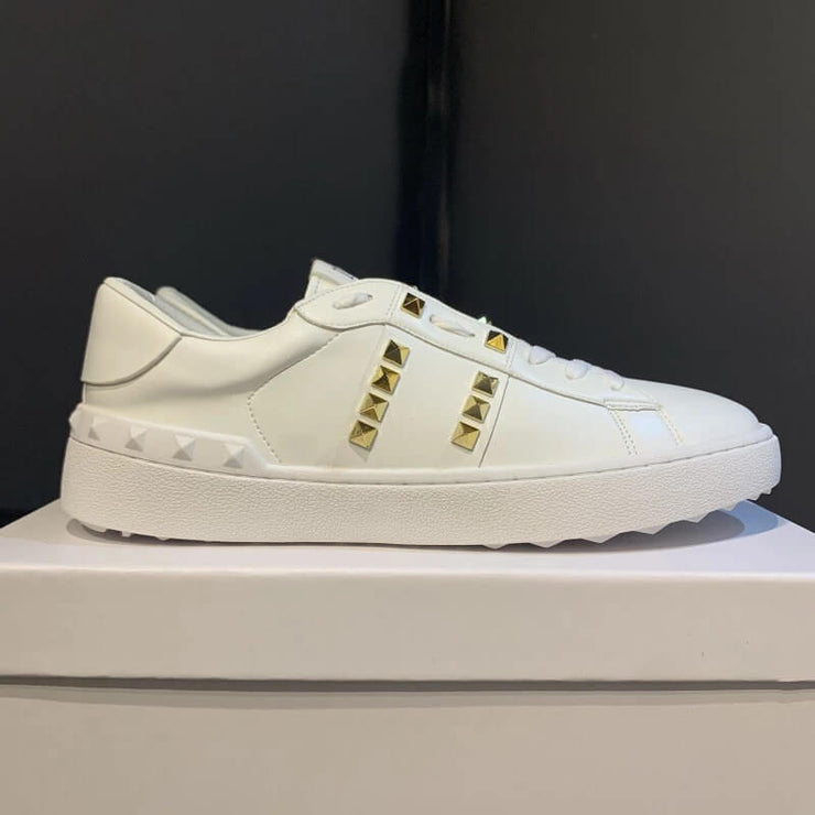 11:11 Lucky Classic Leather Stud Sneakers White/ Studded +Colors