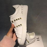 11:11 Lucky Classic Leather Stud Sneakers White/ Studded +Colors